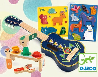 Colourful Toys by Djeco