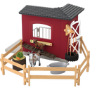 Schleich 42726 - Farm World - Hlev za koze