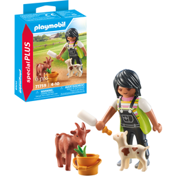 PLAYMOBIL 71759 - Special Plus - Woman with Goats  - 1 item
