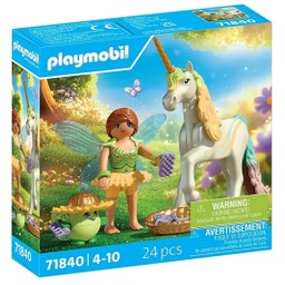 71840 Magic Unicorn - Unicornio flor arco iris - 1 ud.