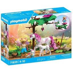71839 Magic Unicorn - Unicornio estable mamá y potro - 1 ud.