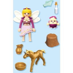 71844 Magic Unicorn - Potro unicornio Oro y Hada - 1 ud.