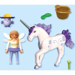 71843 - Magic Unicorns - Lucky Lavender z vilo - 1 k.