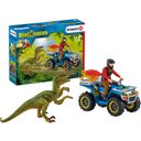41466 - Dinosaurs - Quad Escape from Velociraptor - 1 item