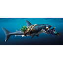 71793 - Pirates - Giant Shark with Pirateb - 1 item