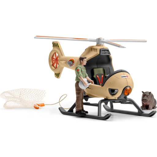 Schleich 42476 Wild Life Helicopter Animal Rescue - 1 item
