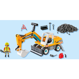 PLAYMOBIL 71749 - Action Heroes - Excavator - 1 item