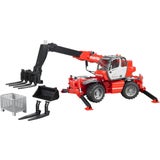 02129 Chariot t&eacute;lescopique Manitou MRT 2150 avec accessoires