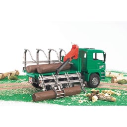 02769 MAN TGA timber transport lorry with loading crane - 1 item
