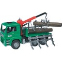 02769 MAN TGA timber transport lorry with loading crane - 1 item