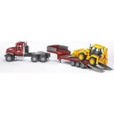 02813 MACK Granite lorry, low loader and excavator - 1 item
