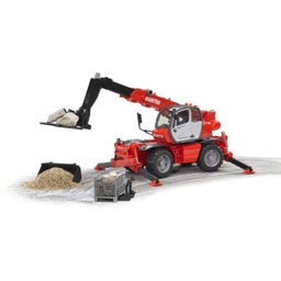 02129 Manitou telescopic handler MRT 2150 with accessories - 1 item