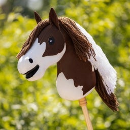 QHP Hobby Horse - brown pinto
