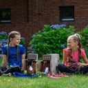 QHP Hobby Horse - brown pinto