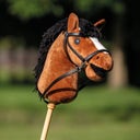 QHP Gebisslose Trense Hobby horse, schwarz - 1 Stk