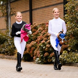 QHP Gebisslose Trense Hobby horse, schwarz - 1 Stk