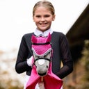 QHP Ohrenhaube Hobby horse - fuchsia