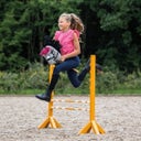 QHP Ohrenhaube Hobby horse - fuchsia