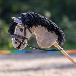 QHP Sunset Bridle, Hobby Horse, black - 1 item