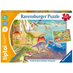 tiptoi - 00198 Puzzle für kleine Entdecker: Dinosaurier - 1 Stk