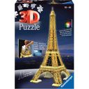 Puzzle - 3D Puzzle - Eifflov stolp ponoči, 216 delov - 1 k.