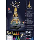 Pussel - 3D-pussel - Eiffeltornet på Natten, 216 bitar - 1 st.