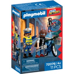 PLAYMOBIL 72076 - City Action - Fahrradraub - 1 Stk