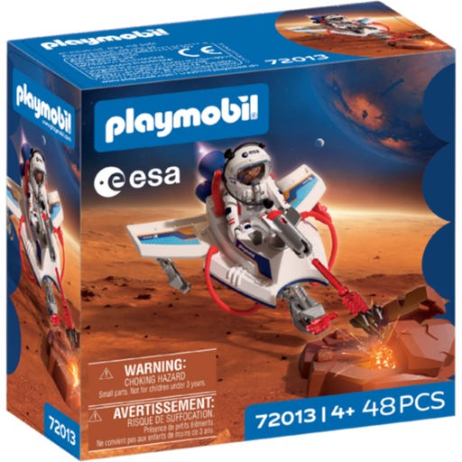 その他 PLAYMOBIL DISCO VOLADOR CON ASTRONAUTA Playmobil 6183 Súper Disco Volador con Astronauta