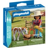 PLAYMOBIL 72026 - DuoPack Reiterin mit Fohlen