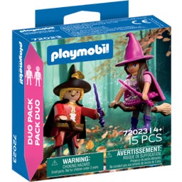 PLAYMOBIL 72023 - DuoPack Hexe und Zauberer - 1 Stk
