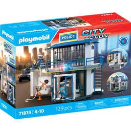 71874 - City Action - Police Station with Investigation Room - 1 item