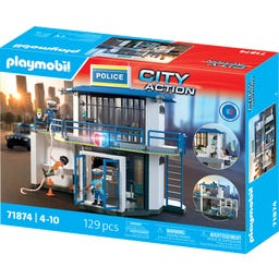 71874 - City Action - Police Station with Investigation Room - 1 item