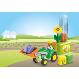 71773 - JUNIOR: Tractor with Load and Drop Planter - 1 item