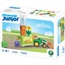 71773 - JUNIOR: Tractor with Load and Drop Planter - 1 item