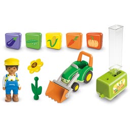 71773 - JUNIOR: Tractor with Load and Drop Planter - 1 item