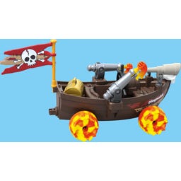 PLAYMOBIL 71720 - FUNSTARS - Racing Pirate Boat - 1 item