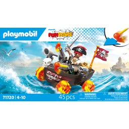 PLAYMOBIL 71720 - FUNSTARS - Racing Pirate Boat - 1 item