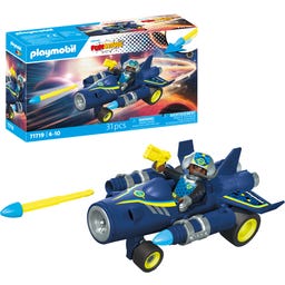 PLAYMOBIL 71719 - FUNSTARS - Racing Space Jet - 1 item