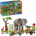 PLAYMOBIL 72068 - Elephant with Zookeeper - 1 item