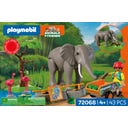 PLAYMOBIL 72068 - Elephant with Zookeeper - 1 item