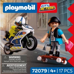 72079 - City Action - Verfolgungsjagd mit Motorrad - 1 Stk