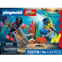 72078 - City Action - Polizeitaucher mit Schatz - 1 Stk