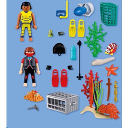 72078 - City Action - Polizeitaucher mit Schatz - 1 Stk