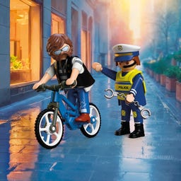 PLAYMOBIL 72076 - City Action - Fahrradraub - 1 Stk