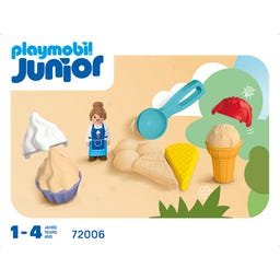 PLAYMOBIL 72006 - JUNIOR: Sand-Eisdiele - 1 Stk