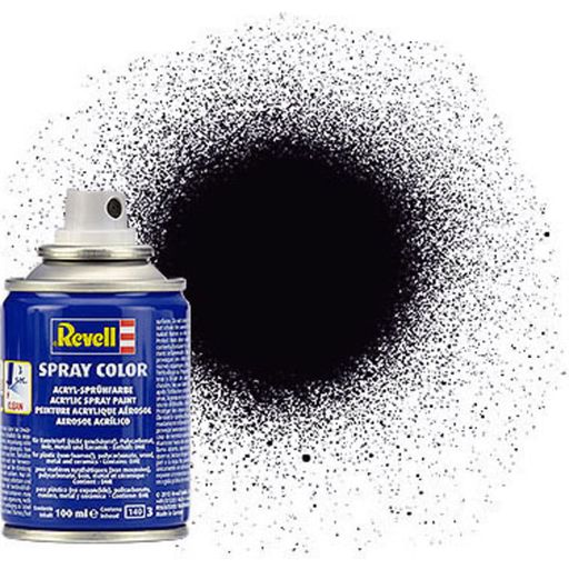 Revell Aerosol Paint - Black Matte - 100 ml