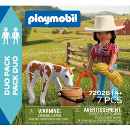 PLAYMOBIL 72026 - DuoPack Reiterin mit Fohlen - 1 Stk