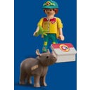 PLAYMOBIL 72025 - DuoPack Tierpfleger mit Nashorn - 1 Stk