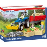 Blue Brixx Play - Bauernhof - Trecker mit H&auml;nger
