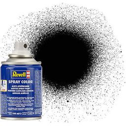 Revell Spray svart, satin finish - 100 ml